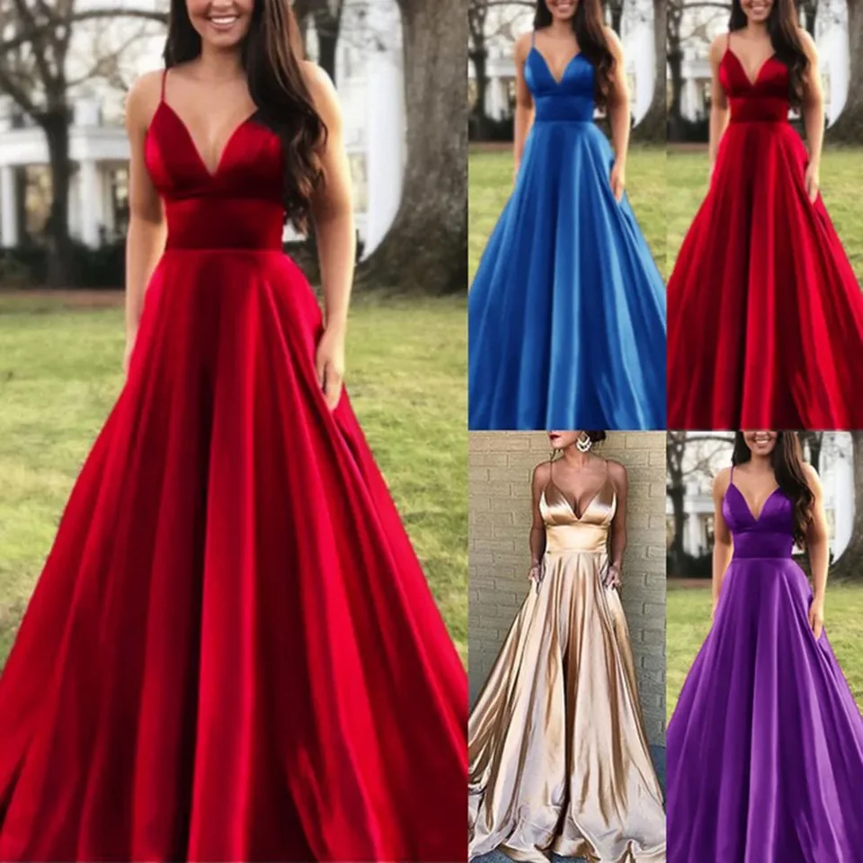 2024 Jarné leto Nové dámske oblečenie Amazon Wishsexyv Evening Dayse Dress bez rukávov pre európsky americký zahraničný obchod