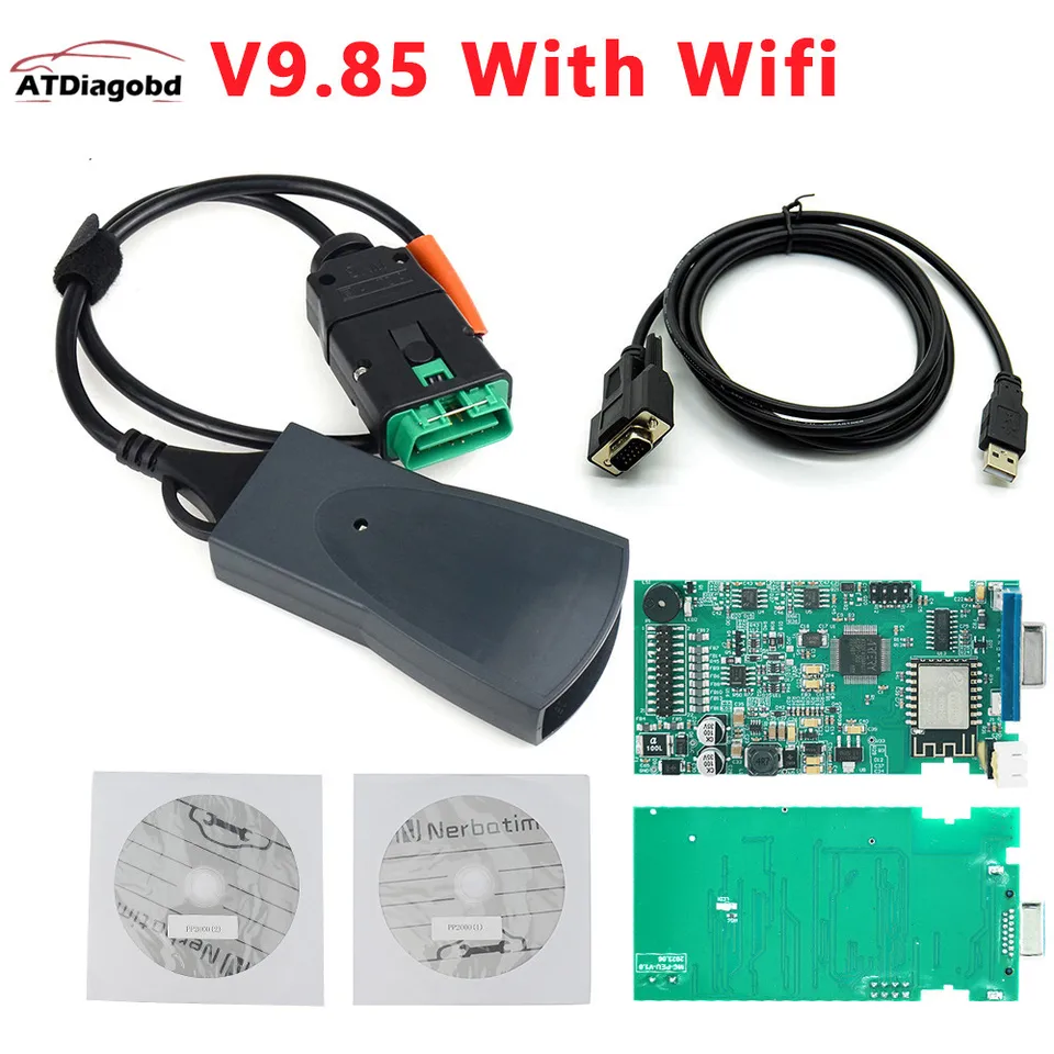 2024 Lexia3 PP2000 WiFi verzia Diagbox V9.85 921815C Diagnostický nástroj Lexia 3 OBD2 Automatický skener Nástroje zadarmo Doprava zdarma