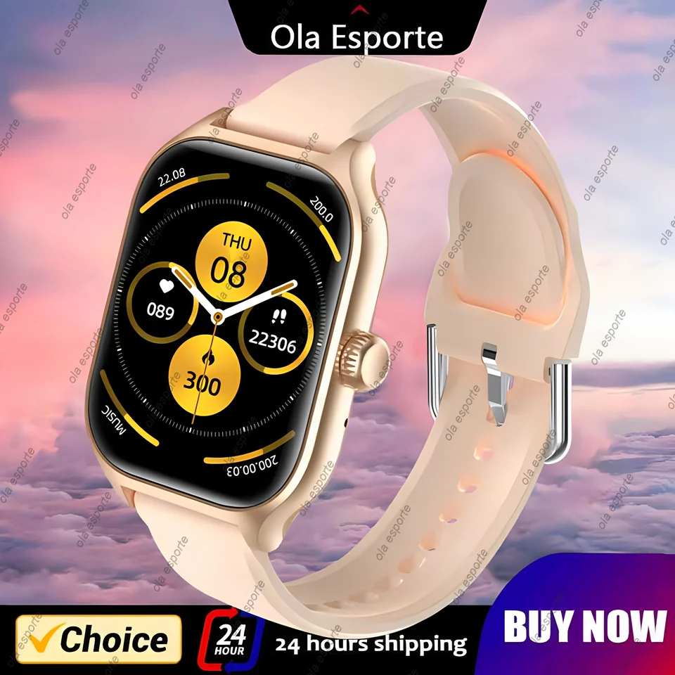 2024 Low Power Smart Watch Bt Call Hudobný prehrávač Fitness Tracker srdcová frekvencia Krv Kyslík spánok Monitor Smart Watch for Women Men