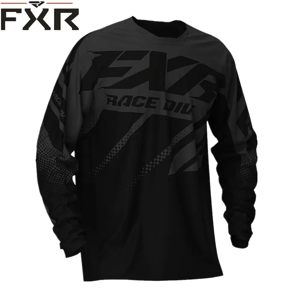 2024 Mens z kopca dresy MTB FXR Racing Mountain Bike Tirls Offroad DH Motocykel Jersey motokrosové športové oblečenie Racing bicykel maap