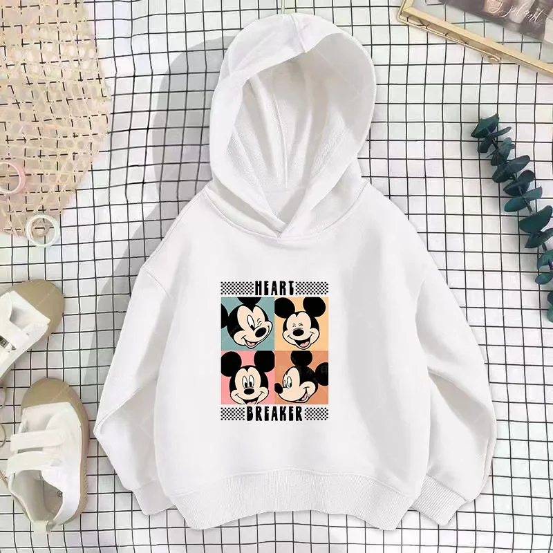 2024 Mickey Kids Hoodies Sets Set Outfit Set Donald Duck Minnie Boys Dievčatá oblečenie tops nohavice obleky 4-14 y Športové obleky mikiny
