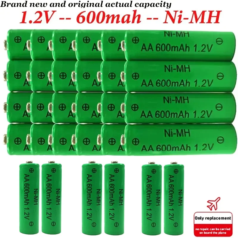 2024 New LifePo4 1,2V AA úplne nový Ni-MH Nabíjateľná batéria fotoaparátu mikrofón diaľkový ovládací prvok Plah Electric Shaver