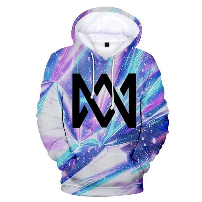 2024 New Marcus a Martinus 3D tlačené mikiny Ženy Men módne mikiny s kapucňou s kapucňou Harajuku Streetwear
