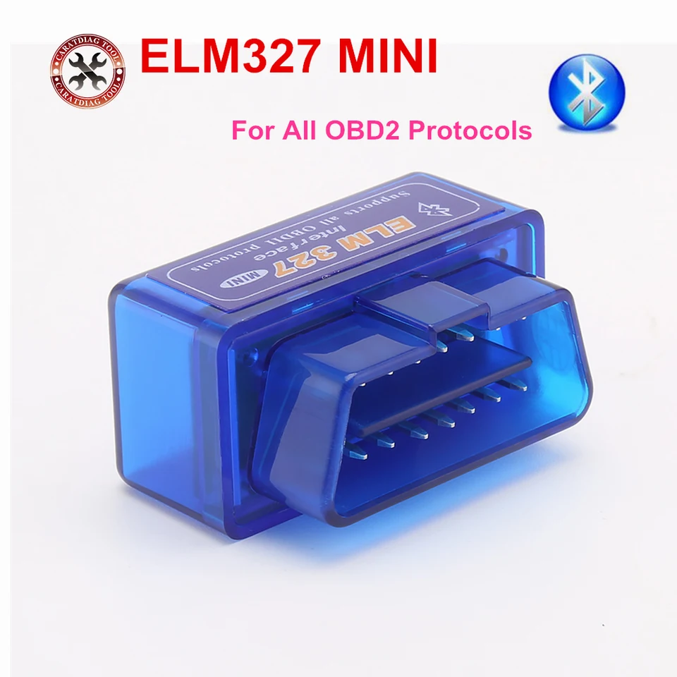 2024 NOVINKA Made MINI ELM327 Bluetooth Interface V2.1 OBD2 Automatické diagnostické tooly ELM 327 pracuje na momente Android/PC V 2.1 BT Adapter