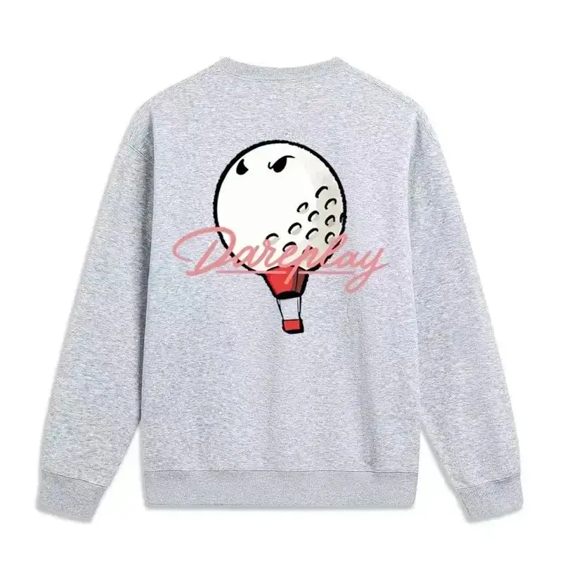 2024 Nová kórejská verzia golfového svetra módna jarná a jesenná pánska a dámska plus golf golf Wear Wear Y2K Top Clothing