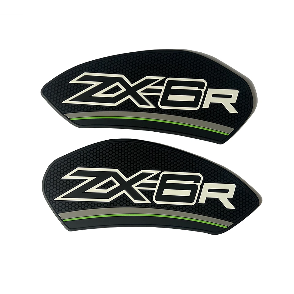 2024 Nová nálepka na motocykle Anti sklz palivovú nádrž 3D bočné plynné kolenné podložky Trakčné vankúšiky pre Kawasaki Ninja ZX6R ZX-6R 2024-
