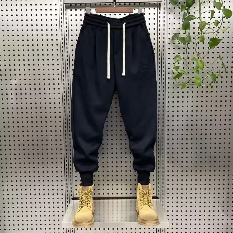 2024 NOVÉ TRENDY Príležitostné sanitárne hiphopové nohavice pre mužov Pekné športy deväť bodových nôh tesné haren pánske módne joggery oblečenie