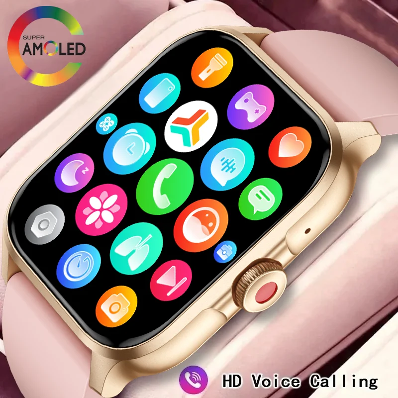 2024 Nové ženy Smart Watch Full Touch Screen Waterproof QX15 Ultra Smart Watch Ladies Gift SmartWatch Bluetooth Call for Xiaomi