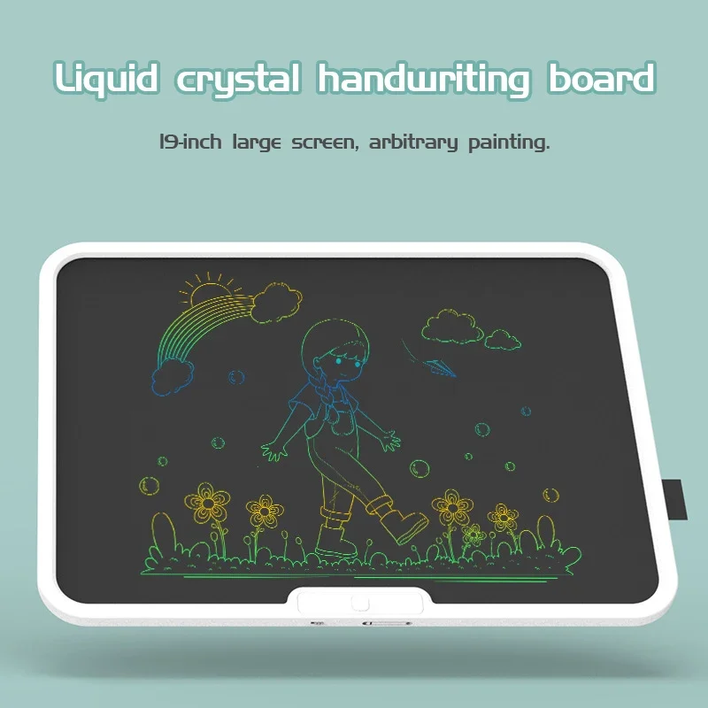 2024 Nový 15/19 palca na veľkú obrazovku Tablet Tablet Rising Board Detské náčrty hračky LCD rukopis na tabuľu Blackboard Rodiniek