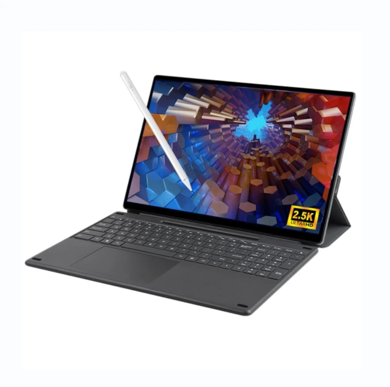 2024 Nový 16 palcovový tablet PC Laptop 2in1 CPU N100/ N305 RAM12GB SSD 1TB WIN11 2560*1600 5000 mAh Business Office Book Book