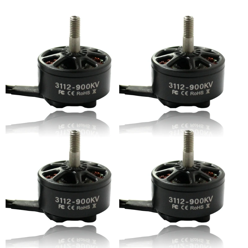 2024 Nový 3112 1/2/4ks 3112 900 kV/1250 kv 3-6s Brushless Motor pre kompatibilné s pretekárskymi fpv 10 palcovými dĺžkami DRONE DOSE DIY diely