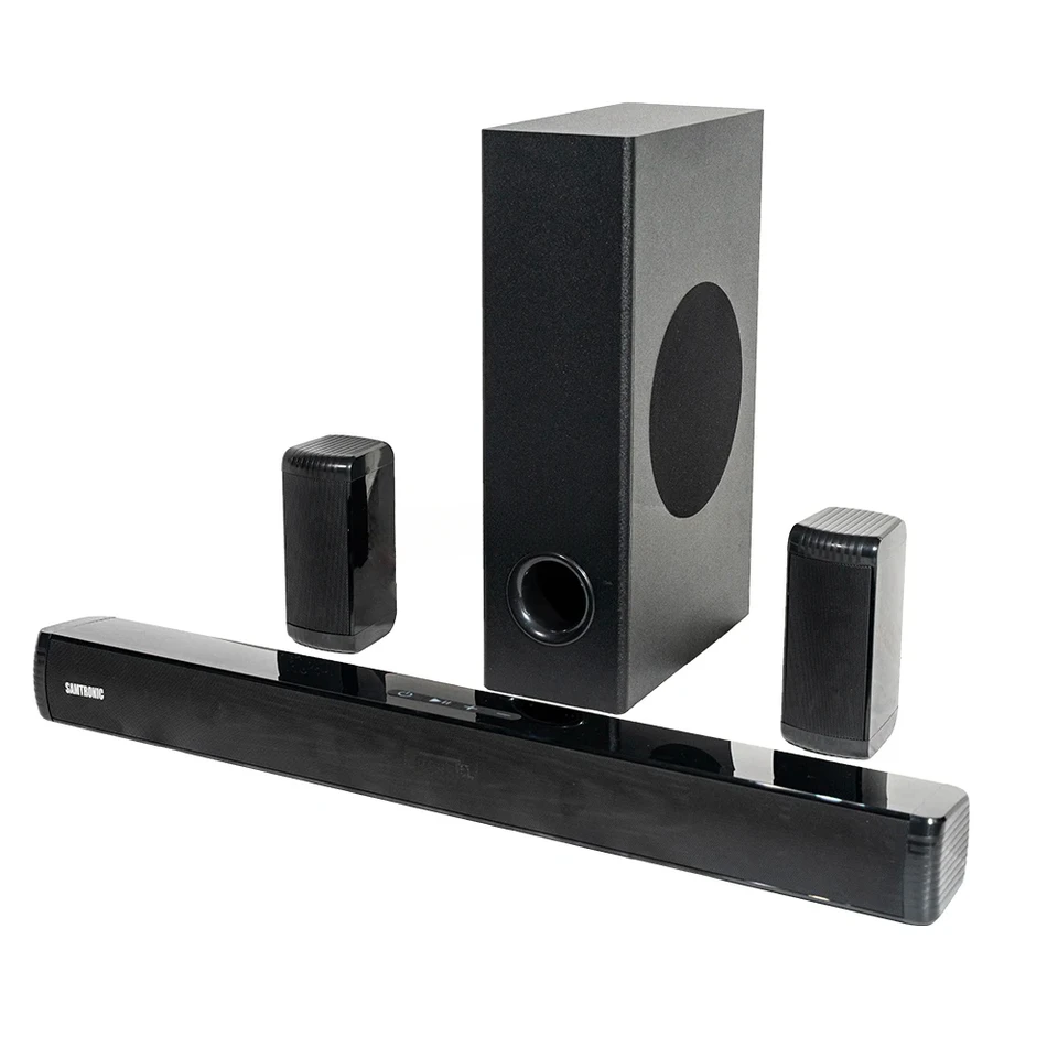2024 Nový Bluetooth 5.1 Bezdrôtový zvukový zvukový zvukový systém bezdrôtový televízny reproduktor pre TV domáce kino