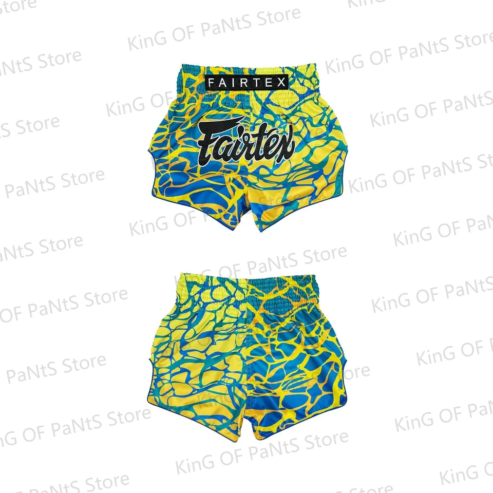 2024 NOVÝ BS1927 Magma 'Green' Thai Boxing Shorts Splaching Taekwondo Training Bart Arts Pants