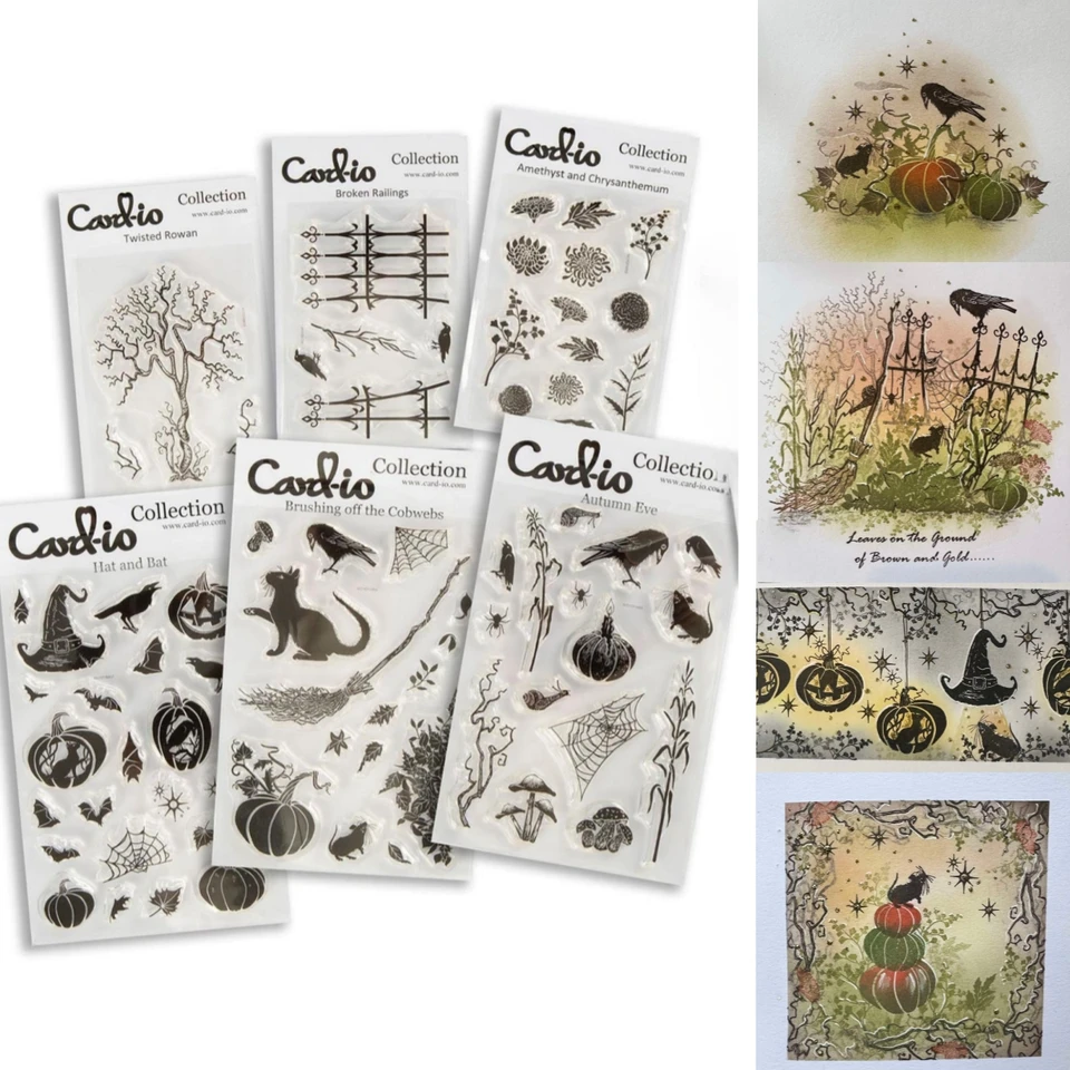 2024 Nový Halloween Cobwebs Autumn Pumpkin Clear Stamps Stencil Cutting Die Die pre DIY Scrapbook Handraft Paper Darčeková karta