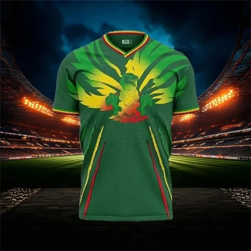 2024 NOVÝ Mali Európsky futbalový dres 3D TLAČ TLASKÉ TRSHIR DETI MILÉ veľké streetwear Disney Fashion Adult Kid Football Sports Tee