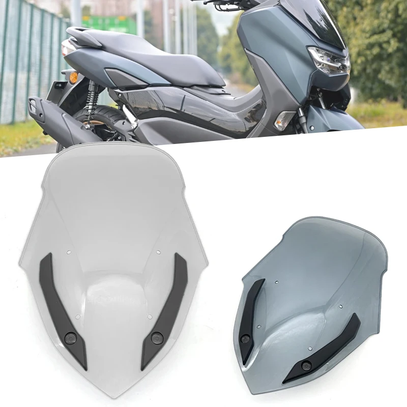 2024 NOVÝ NMAX155 Motocyklové príslušenstvo čelné sklo Černé sklo DEFLOCKOVÝ SKLADOVÝ SKLADOVÁ SCREES PRE YAMAHA N-Max155 NMAX 155 2021-23