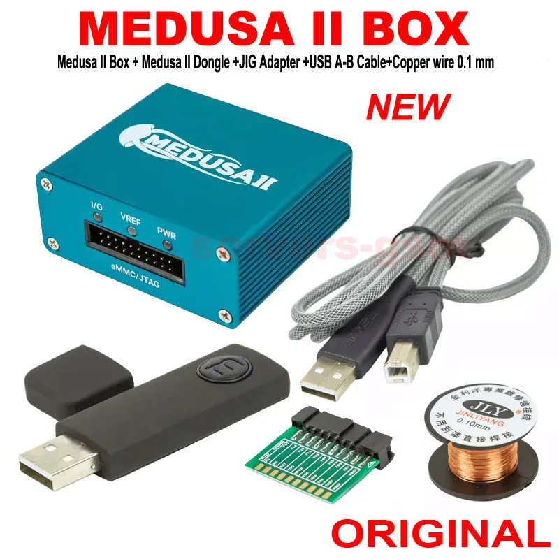 2024 Nový originálny box Medusa II (základná sada) s Dongle Medusa II