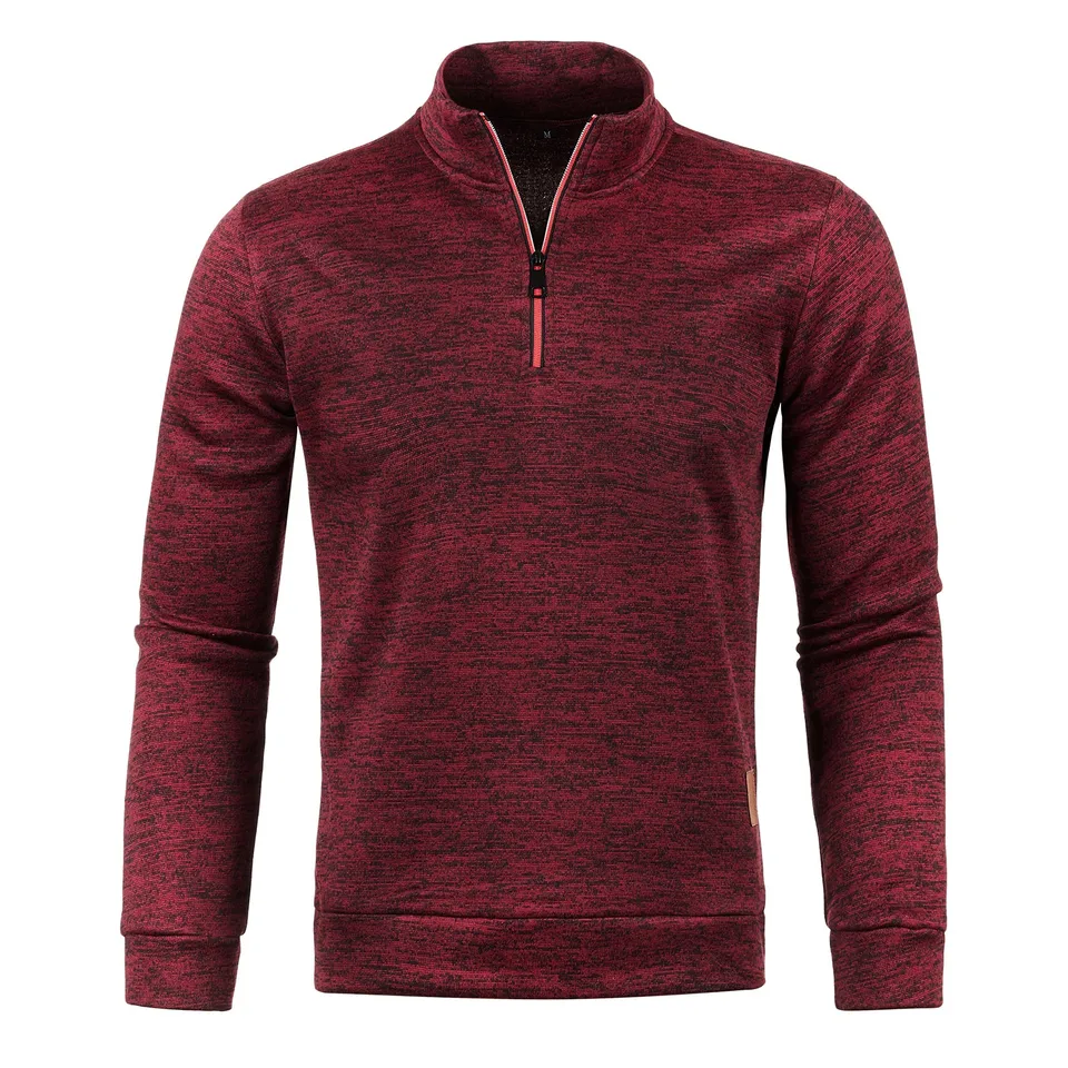 2024 Nový polovičný zips Solid Color Long Ruckve Sports Hoodie Pánska futbalová futbalová kapucňa basketbalová bunda