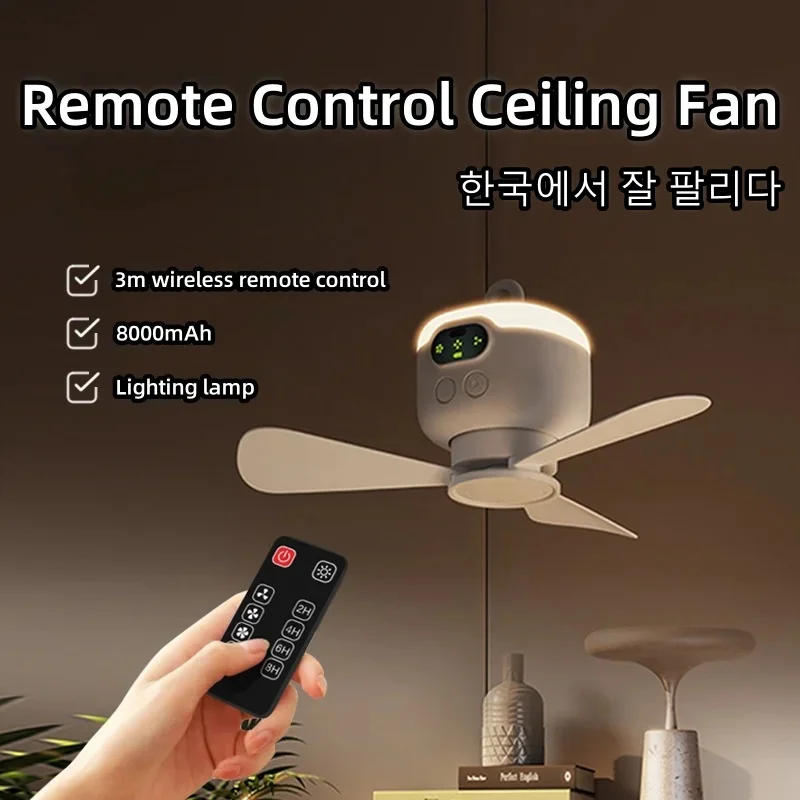 2024 Nový USB Nabíjateľný stropný ventilátor VEĽKÝ VETKÝ VETKÝ ČASÍ NAJVÄČŠIE LAMPLA SVETLOSTI OBCHODNÉHO OBCHODNÝCH