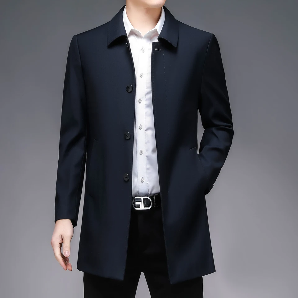 2024 Nový štýl pánsky bunda Male Cast Cast Autumn Spring Windbreaker Outdoors Windoor Hombre Hombre Covering Veľkosť M-xxxl