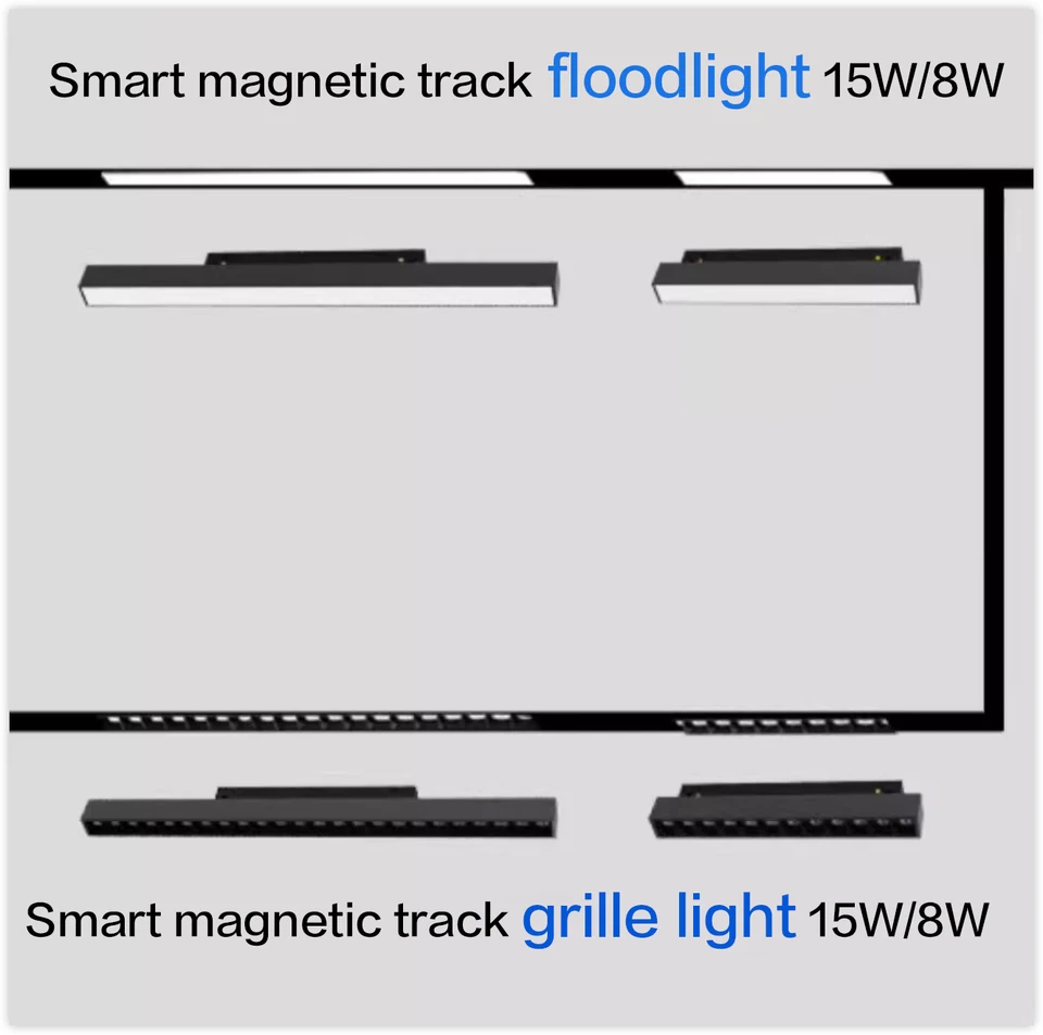 2024 Orvibo Zigbee Smart Magnetic Track Liflight/Grille Light/Spotlight Wireless Diaľkové ovládanie od Orvibo Home App