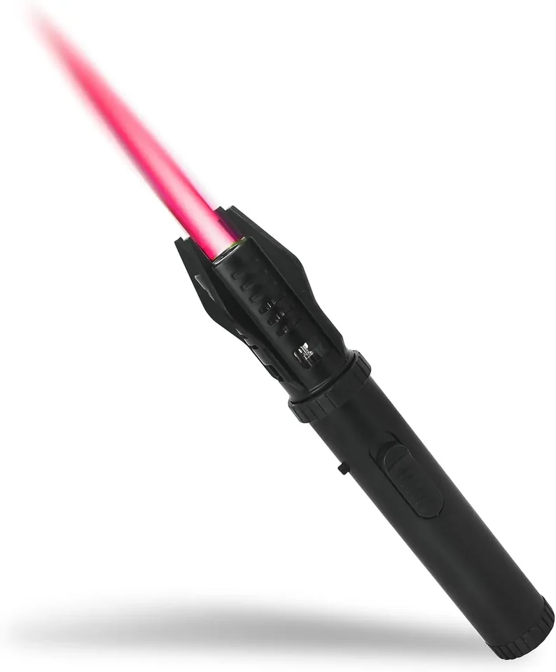 2024 Planet Lightsaber Butane Plyn Svetžší kovový kov vonku vetru 360 ° Použite Turbine Torch Jet Lighter Gun BBQ Welding Cigar Tools