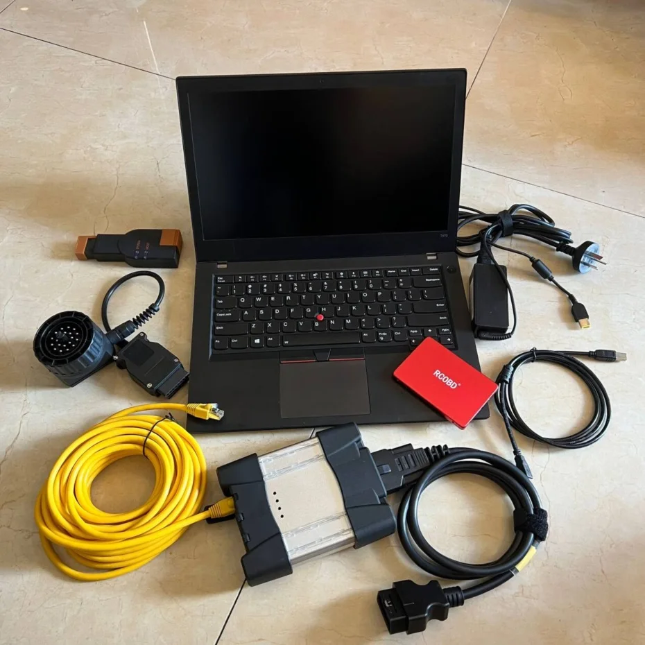 2024 pre BMW diagnostikovanie nástrojov Scanner Interface ICOM Next Softvér SSD s notebookom T470 i5 16G KABEL PLNÁ Sada pripravená na použitie
