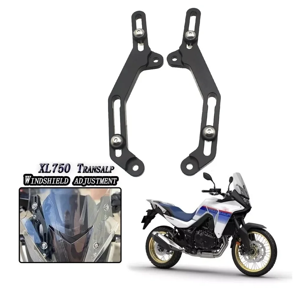 2024 pre Honda XL750 Transalp 750 XL 750 TRANSALP750 2023 MOTORYCLE ČERNÉ SKLORY ADPRAVIDLIVÉHO DVOJA NASTAVENIA ČERNÉHO SKREZE