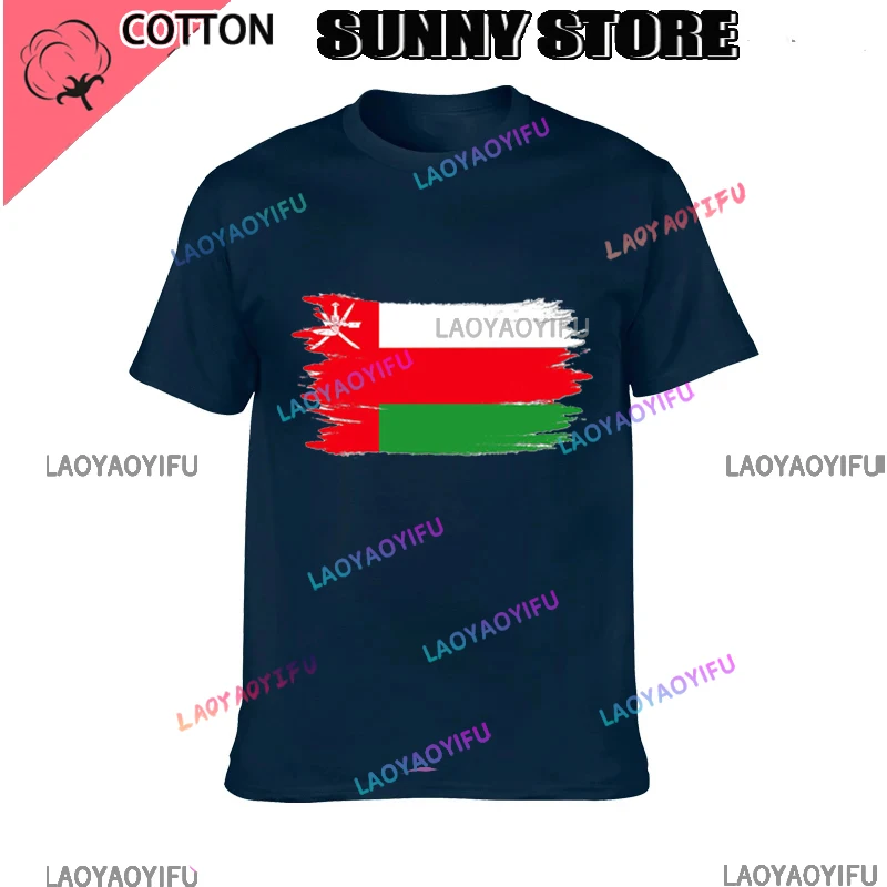 2024 Sultanate of Oman Omán T tričko Módny tím 100% bavlnené tričko Tričt