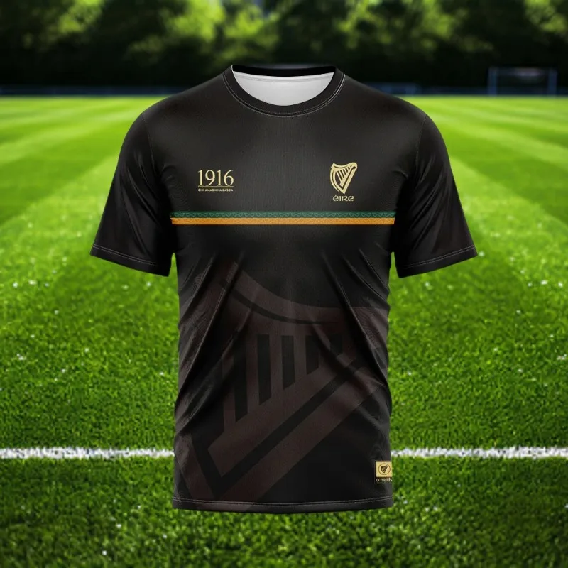 2024 Summer 3D tlačené športové futbalové tričko Collins Collins Collins Collins Jersey Írsko Pánsky futbalový dres Top