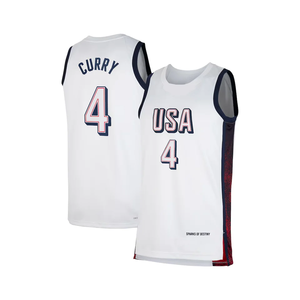 2024 USA Men's Dream Team Všetci hráči basketbal SW Player Jersey-White/Black Nový príchod klasický vintage unisex 3D tlačené vrcholy