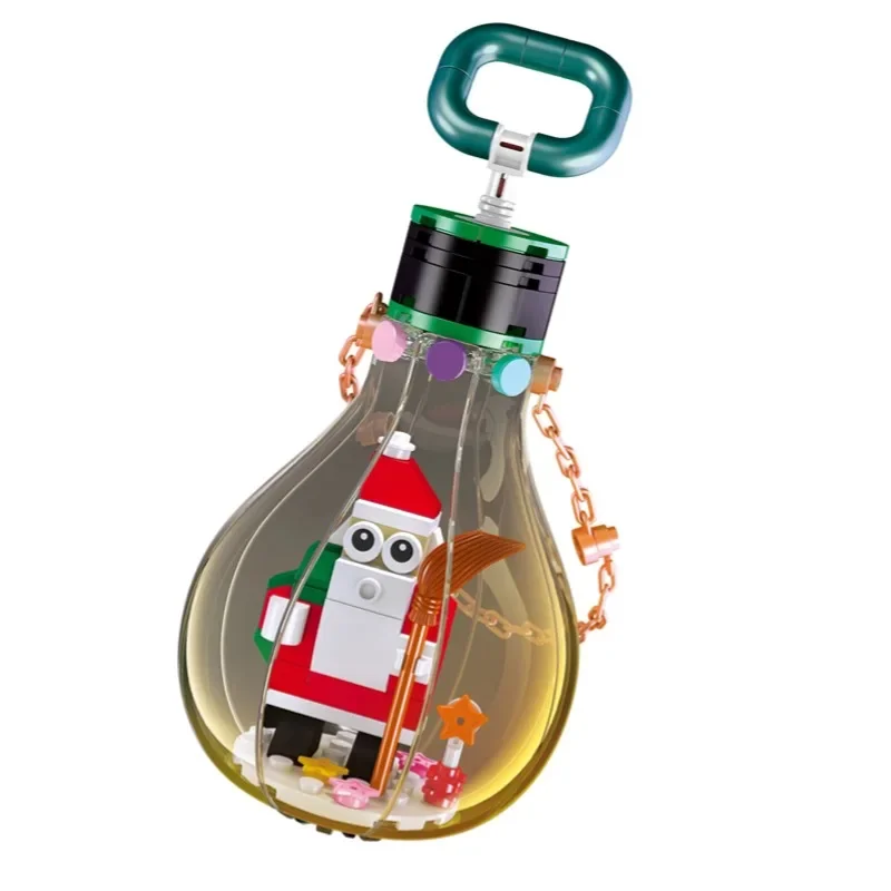 2024 Vianočné bloky Darčekový produkt Prispôsobené rodinné hračky Merry Vianoce festival Party