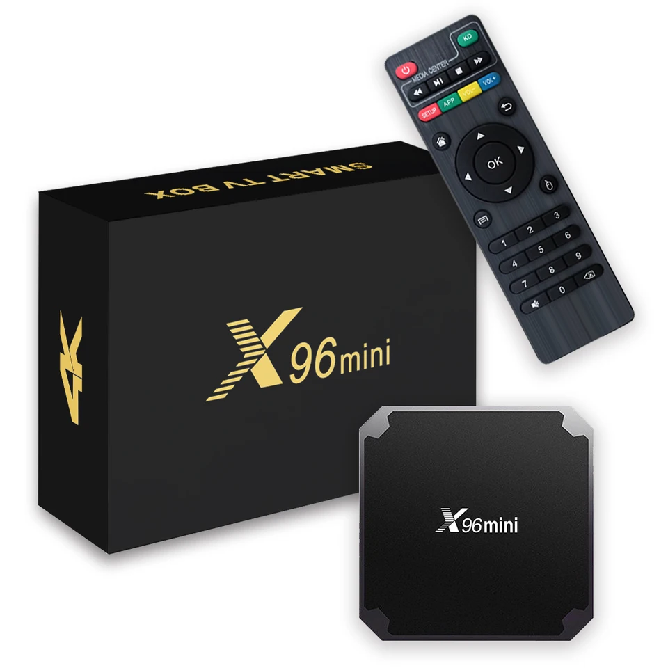 2024 X96Mini TV Box Android 9 Amlogic S905W Quad Core HDR10 4K 2GB 8GB 16 GB Play
