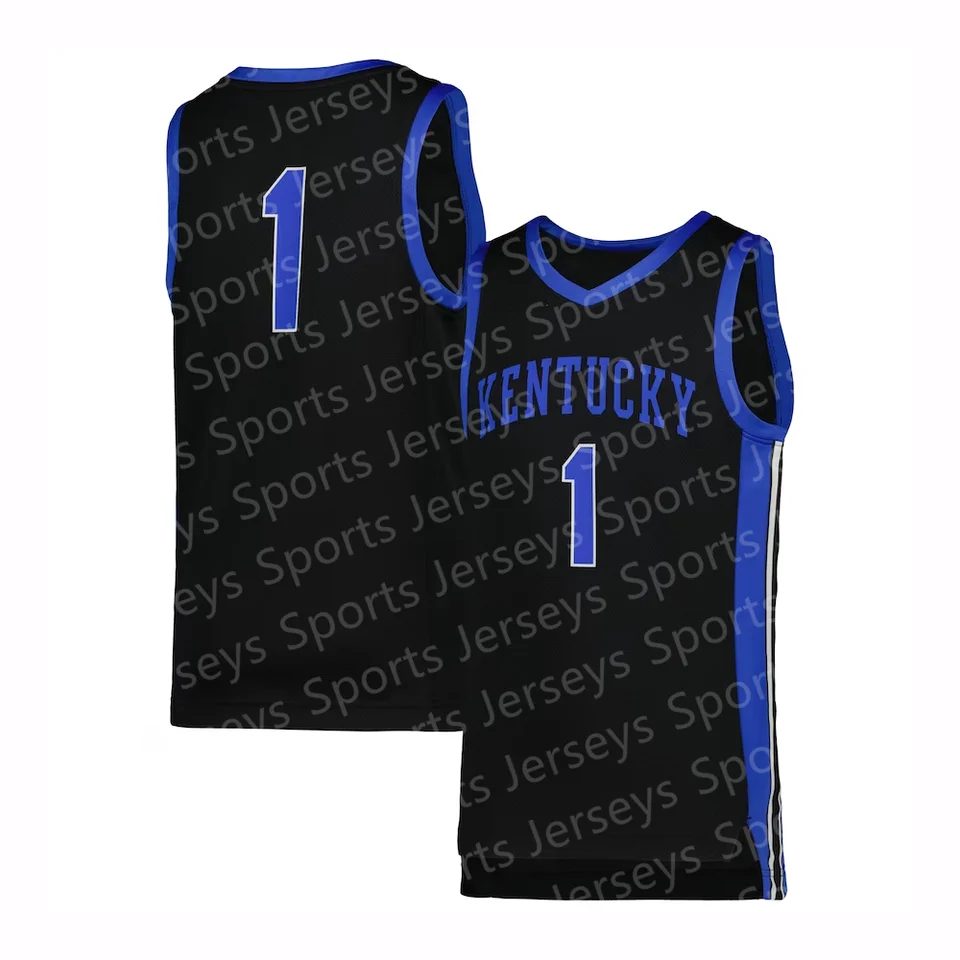2024USA Kentucky Basketbal Jersey College Basketbal tím bez rukávov Jersey T košeľa muži/basketbalová športová vesta Basketbal