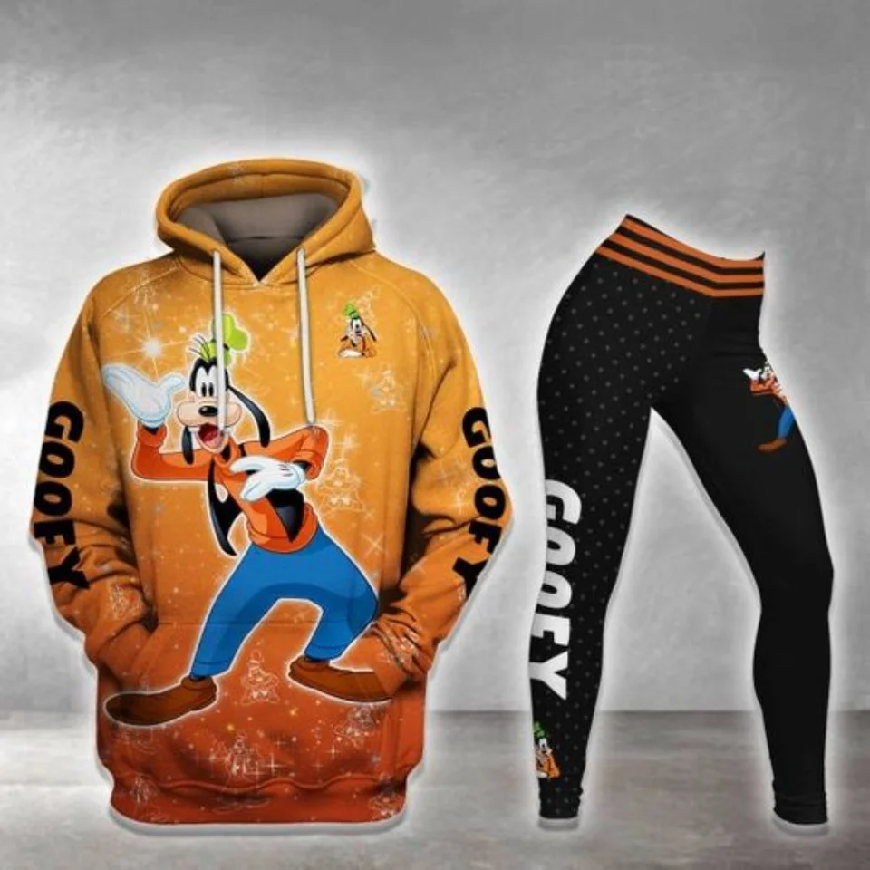 2025 3d New Hoodie Dámska súprava športových kapucňových sveter jogy jogy športové Disney jogy spodná časť módne anime oblečenie Sudader