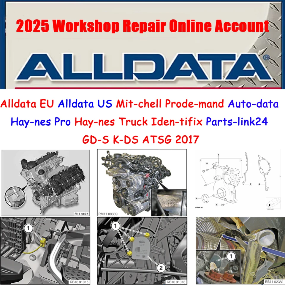 2025 ALLDATA AUTO DATA DATA ONLINE ACTURNÉ PRIPRAVENIE PREVODOV SCHALINY STROKY