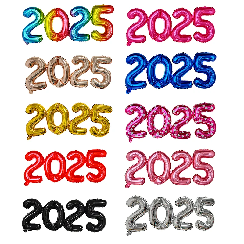 2025 balónové balóny číslo fólie Balóny Party Party propagácie promócie Novoročné zásoby pre dekoráciu