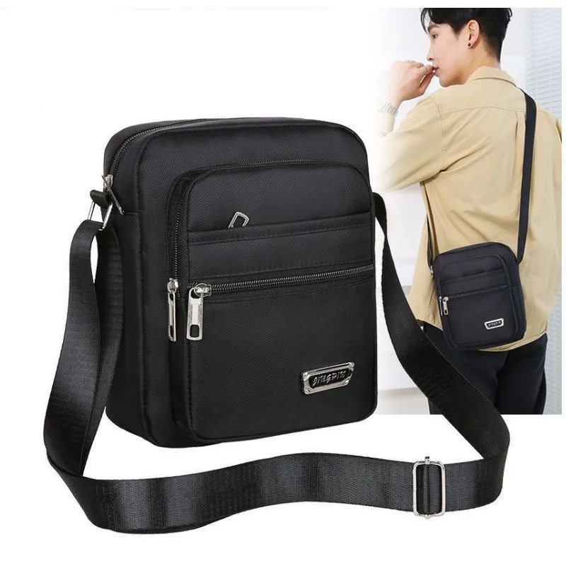 2025 mužov krížové tašky Muž nylonové ramenné tašky Boy Messenger Bags Men Kabelky na cestovný krížový taška pre mužov Fanny Balíky pre mužov