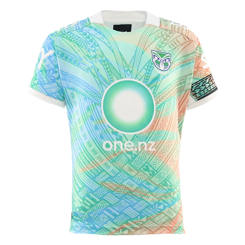 2025 Novozélandskí bojovníci Pasifika Rugby Jersey Veľkosť: S --- 5XL (Názov a číslo tlače)