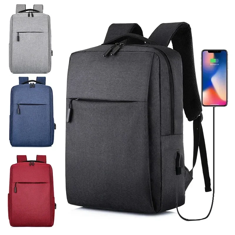 2025 Nová všestranná obchodná taška USB Nabíjateľná školská taška batohový batoh vrecka na notebook