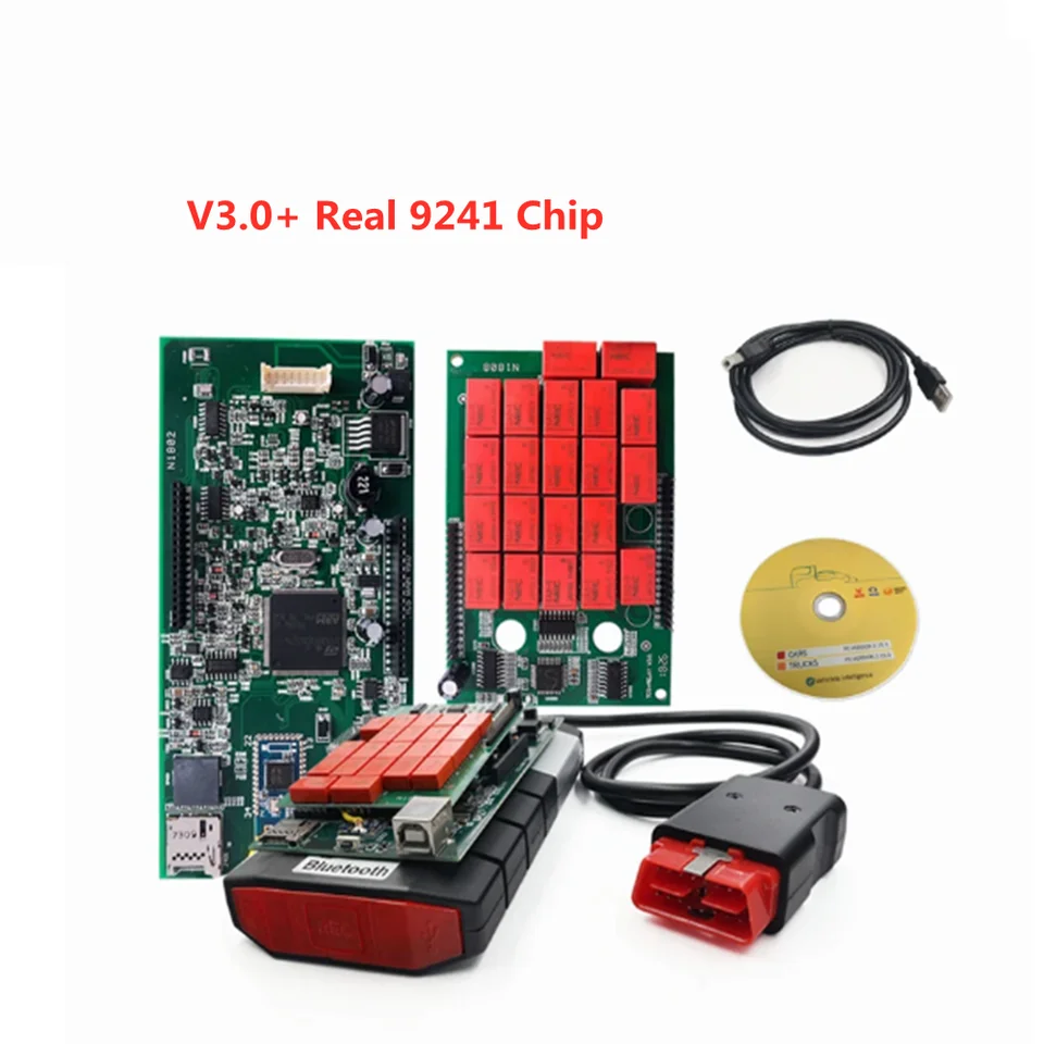 2025 NOVÉ TCS MultiDIAG 2021.11 Keygen Softvér V3.0 Dvojité zelené PCB V9.0 OBDII Čítanie kamiónov Diagnostický nástroj Multidiag Pro