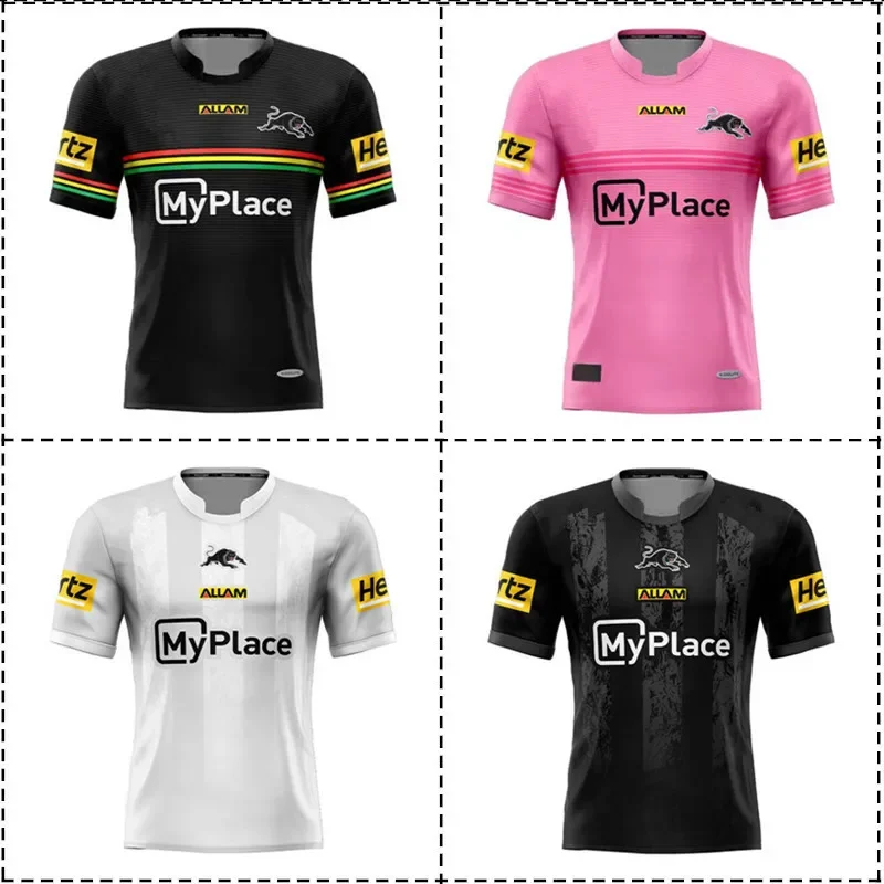 2025 Penrith Panthers Home / Away / Training Rugby Jersey - Veľkosť mužov: S -5XL （Číslo názvu tlače）