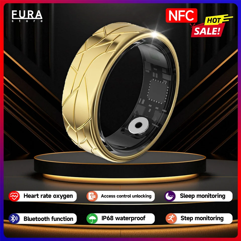 2025 PX02 Smart Ring Men's Men's and Women's Heart Friedy Krv Kyslík Monitor zdravie Monitorovanie IP68 Vodotesný viacerý režim s viacerými extrémami