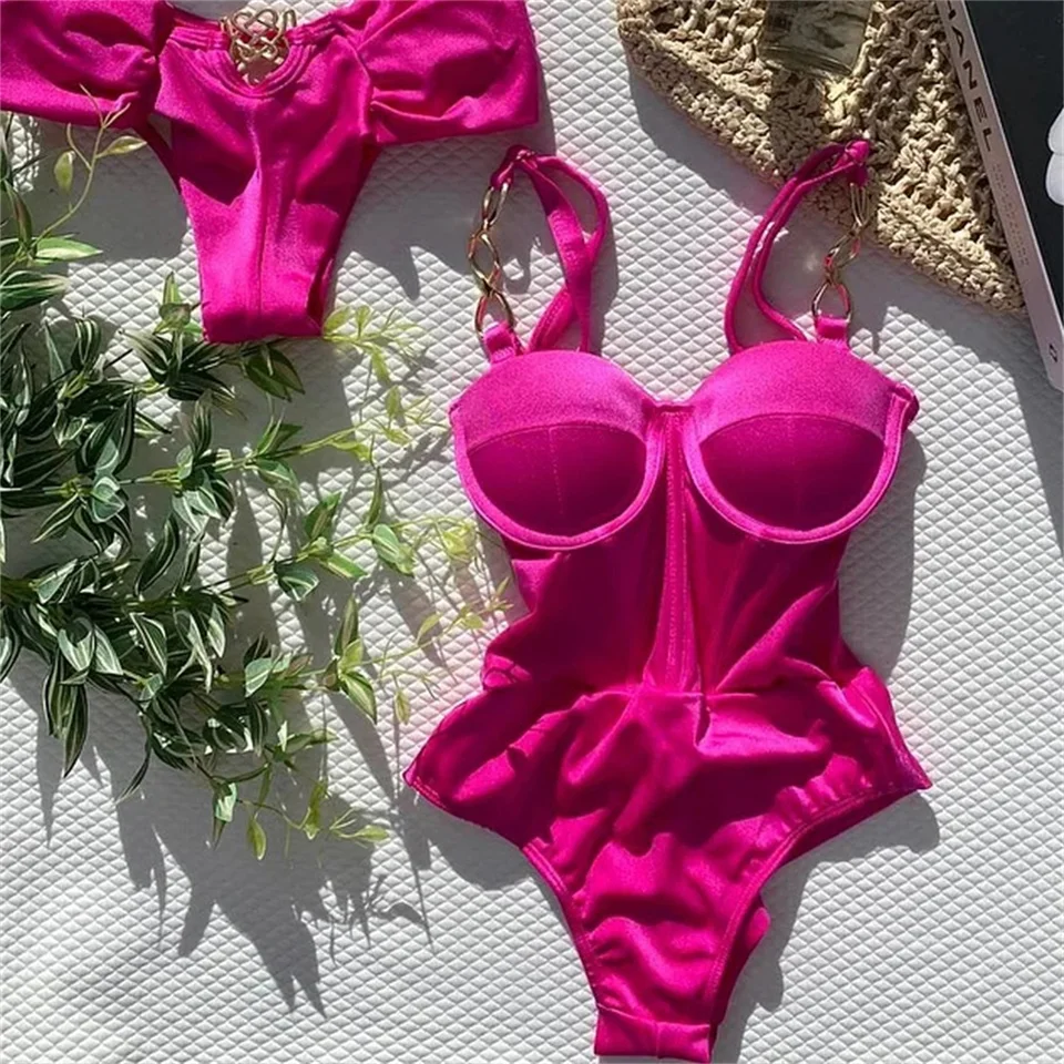 2025 Sexy plavky Plaviete na jeden kus plaviek kvetinové tlače plavky Ženy vo vnútri Plaviek hlboko v plavka na plážové oblečenie