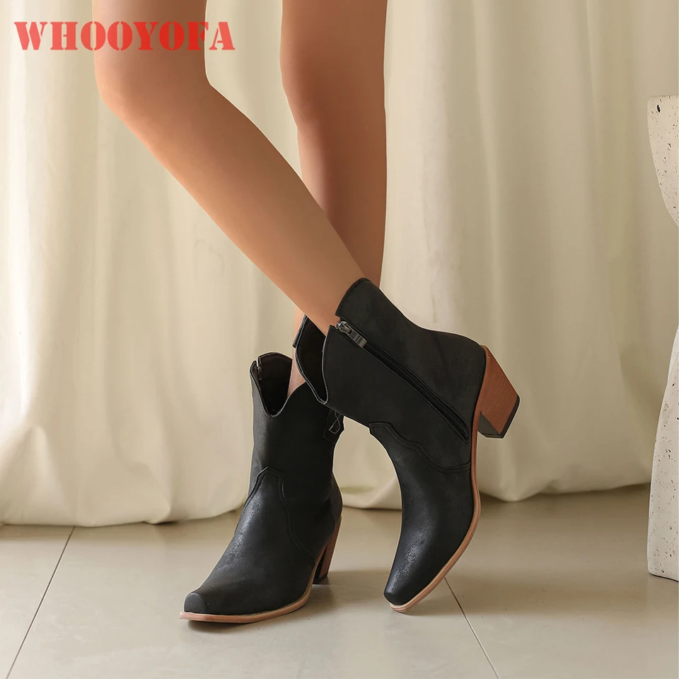 2025 Spring Comfort Black Green Women člen členok Chelsea topánky Sexy vysoké bloky podpätky Lady Days topánky veľké veľkosť 43 46 48