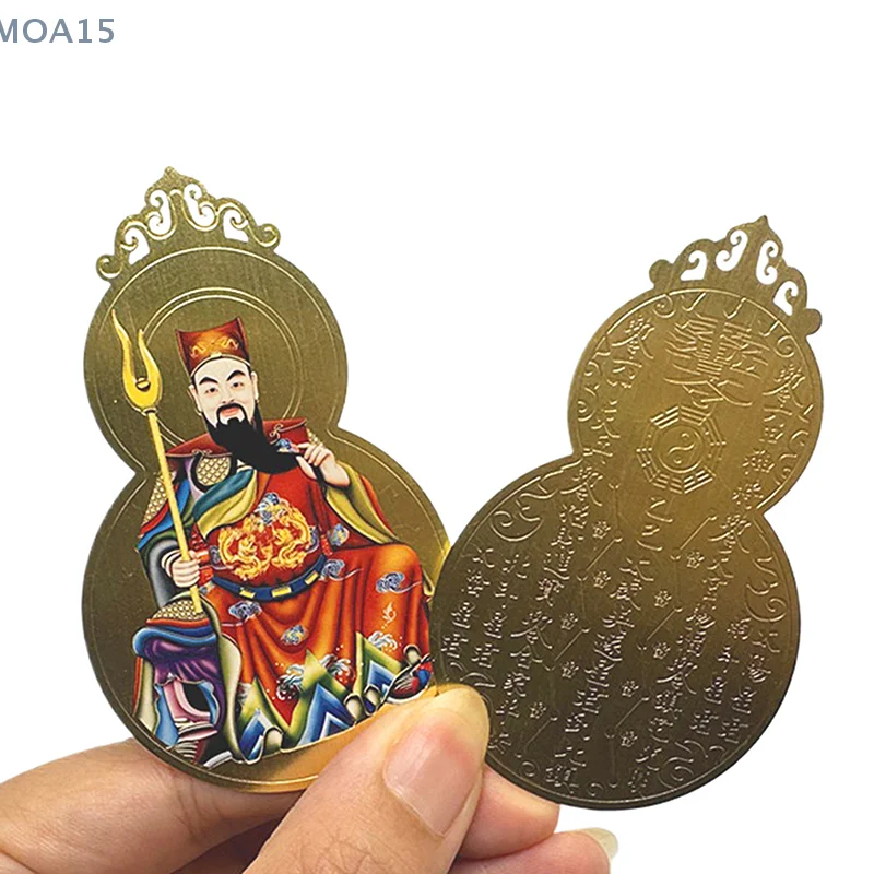 2025 Tai Sui Amulet Card Feng Shui Modlitba zlatá karta Exorcizmus ochrana Buddha darček Amulet Bezpečný prineste bohatstvo a poklady