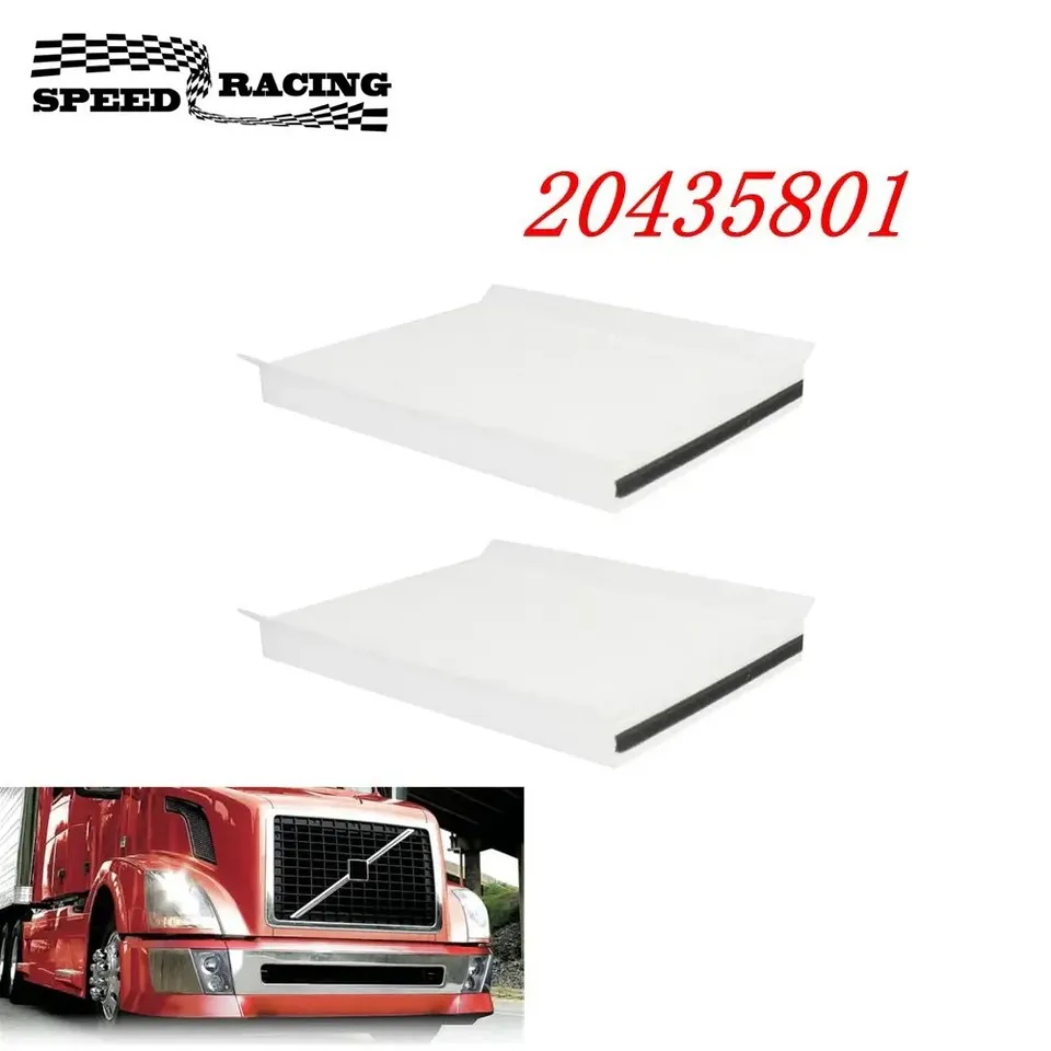 20435801 AF26405 1Pair Cabin Cabin Air Filter pre 2002 Volvo VNL 780 760 860 VN 780 670 VH VHD VNM P606555 CAF24000 PA4681 49084