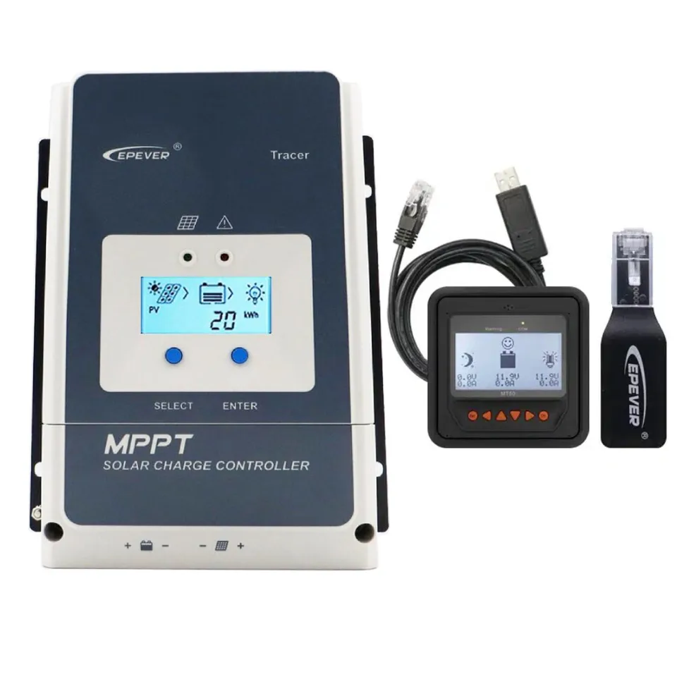 20A 30A 40A EP Solar MPPT solárny regulátor náboja