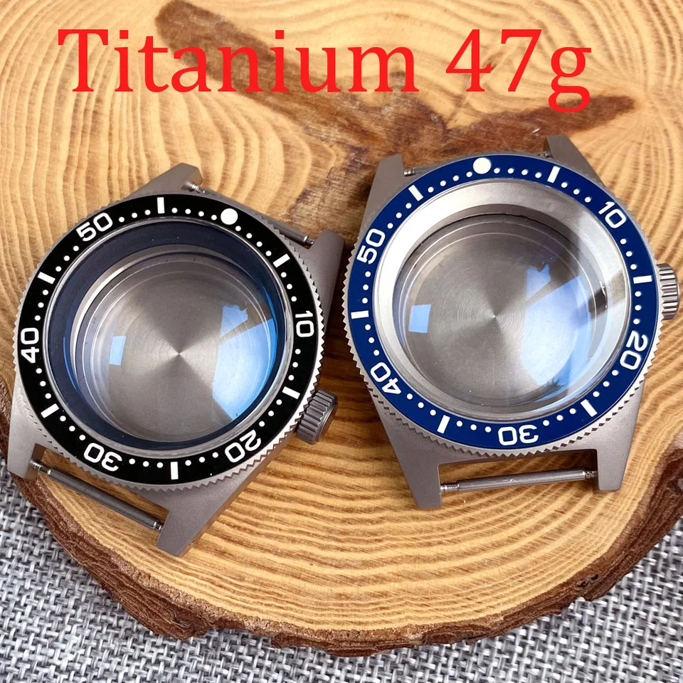 20bar nepremokavý skutočný titán 62as hodinky Case 41 mm pre NH34 NH35 NH36 NH70 NH72 ETA2824 PT5000 ST2130 DOME SAPPHIRE Glass