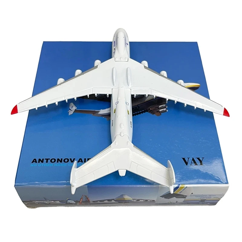 20cm 1/400 Zliatina zliatiny v mierke Die-Cast Antonov AN-225 MRIYA Aircraft Model Gift Collection